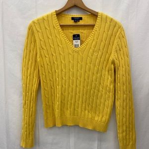 BRAND NEW YELLOW CHAPS SWEATER